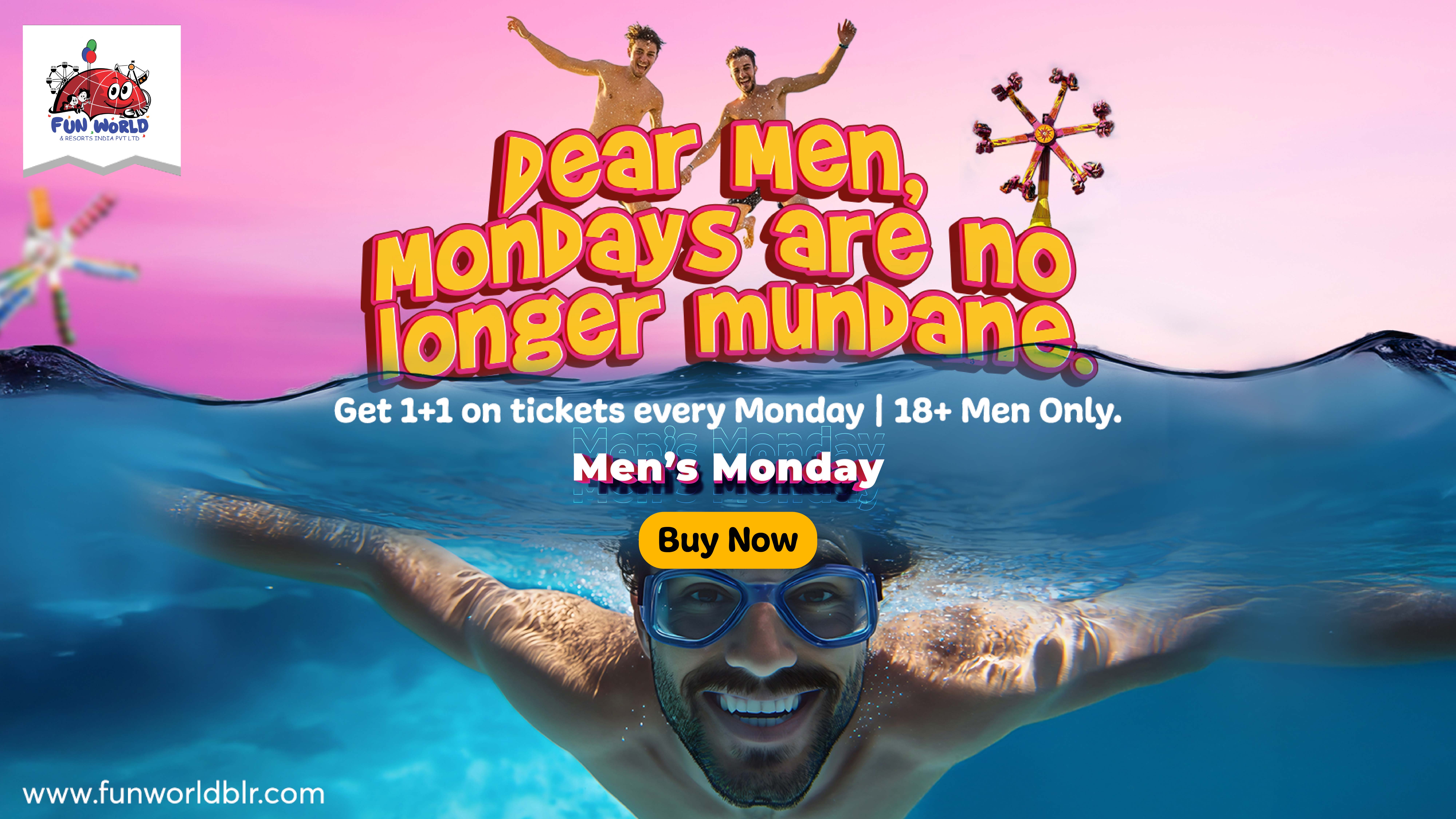 Men’s Monday – Buy 1 Get 1 Free